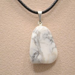 Pendentif en Howlite | L'antre de la destinée