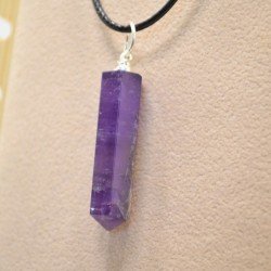 Pendentif en pointe d'améthyste | L'antre de la destinée