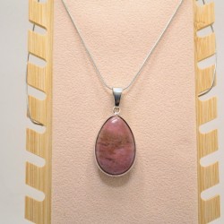 Pendentif en rhodochrosite | L'antre de la destinée