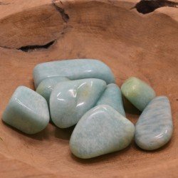 Pierre roulée d'amazonite | L'antre de la destinée