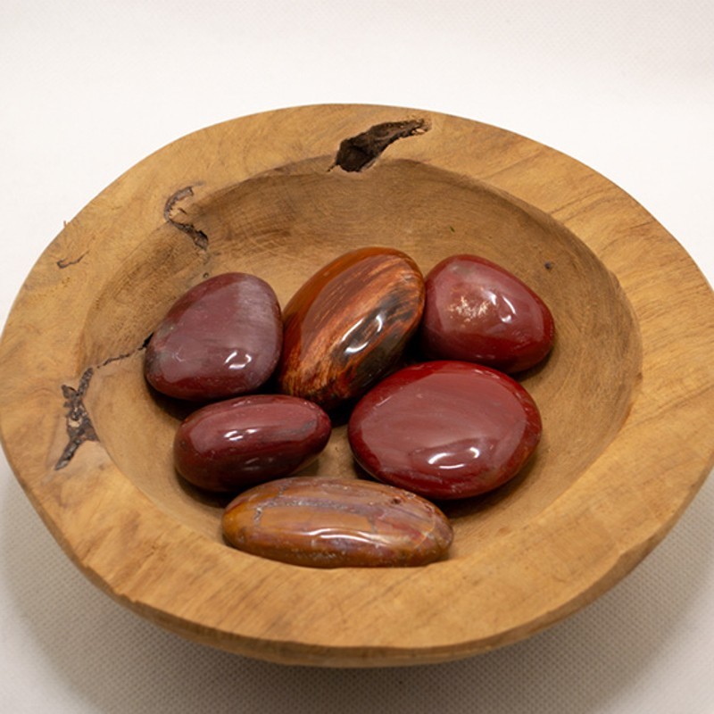 Galet de bois fossilisé | L'antre de la destinée