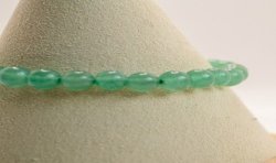 Bracelet boules 6mm - Aventurine verte | L'antre de la destinée