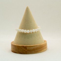 Bracelet boules 6mm - Pierre de lune | L'antre de la destinée