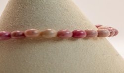 Bracelet boules 6mm - Rhodonite | L'antre de la destinée