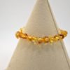 Bracelet boules 6mm - Ambre (Bébé)