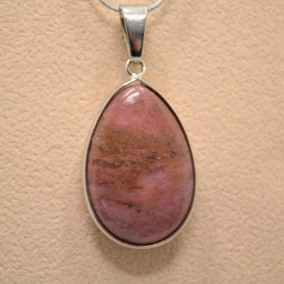 126 Pendentif - Rhodochrosite