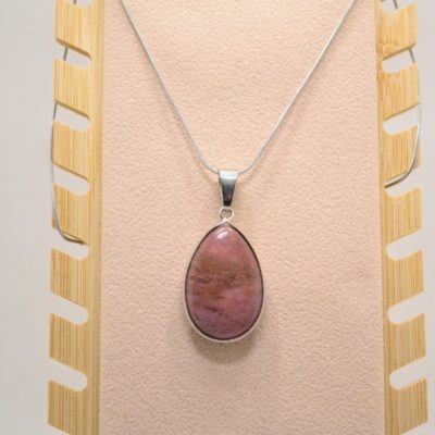 127 Pendentif - Rhodochrosite