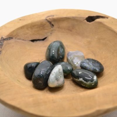 Pierre roulée - Agate mousse