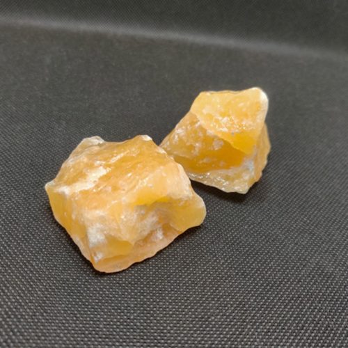 Pierre brute - Calcite orange