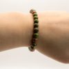 Bracelet boules 6mm - Unakite