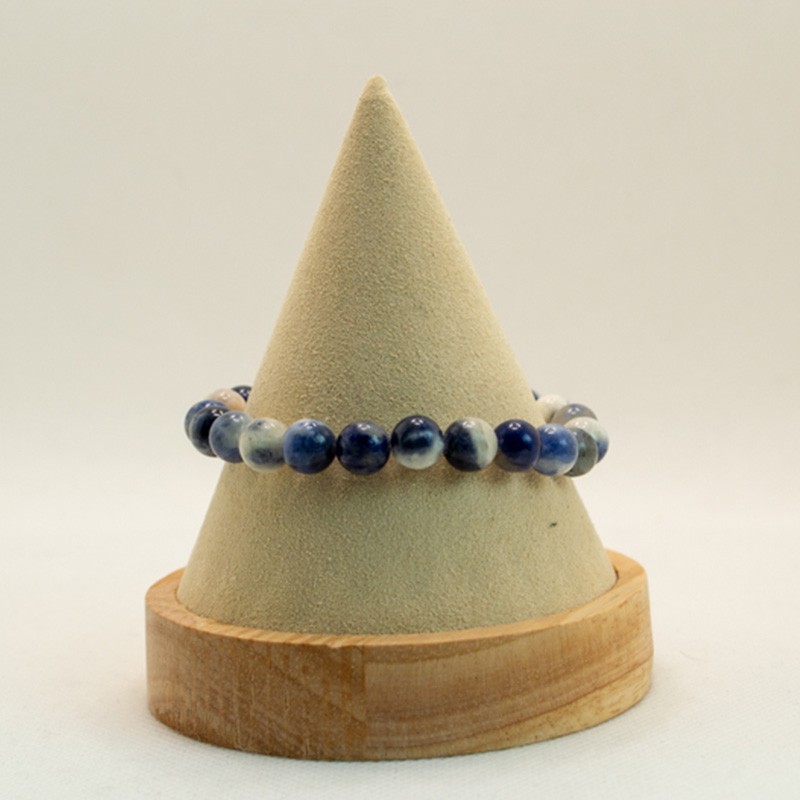 Bracelet boules 8mm - Sodalite