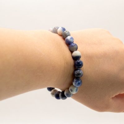 Bracelet boules 8mm - Sodalite
