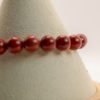 368 Bracelet boules 8mm - Jaspe rouge