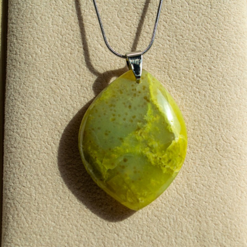 Pendentif - Opale verte
