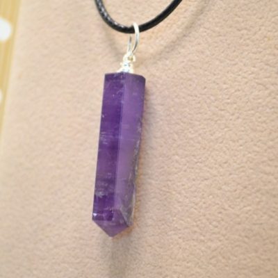 Pendentif - Pointe en améthyste