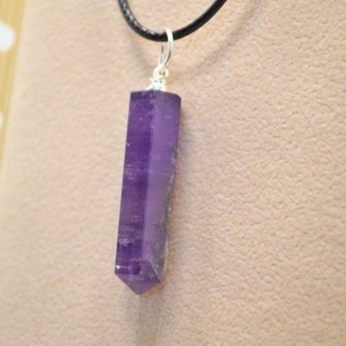 Pendentif - Pointe en améthyste