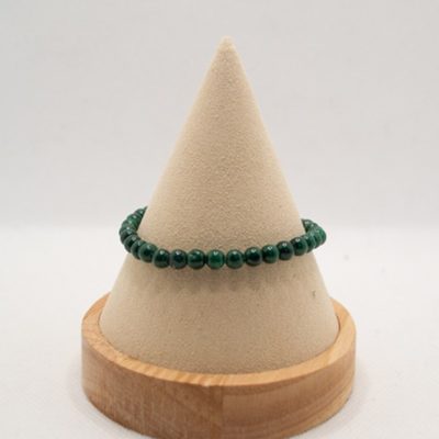 269 Bracelet boules 6mm - Malachite
