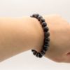 Bracelet boules 6mm - Gabbro