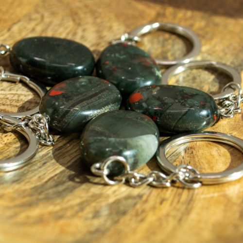 Porte-clé - Jaspe héliotrope